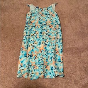 Blue Sleeveless sundress